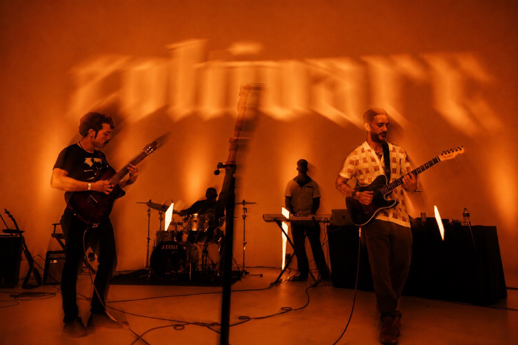 Musicians performing at Coltivare
